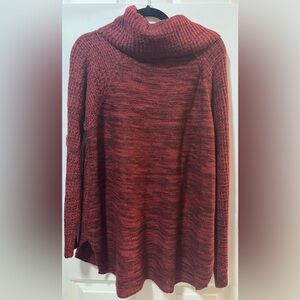 It’s Our Time Burgundy Cowl Neck Sweater XL